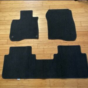 2012 2013 2014 2015 2016 Honda CRV CR-V OEM Floor Mats Set Carpet Dark Gray NEW